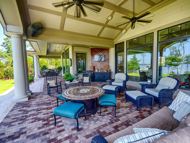 A Outdoor Patio area